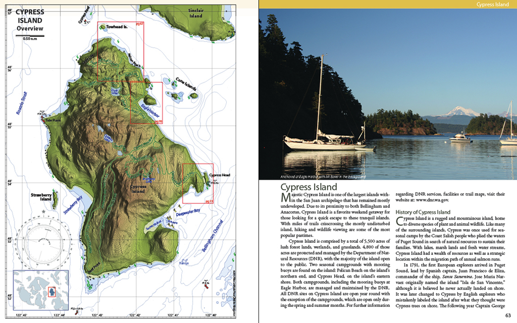 Captain's-Nautical-Supplies-San-Juan-Islands-Boater's-Guidebook-Heather-Bansmer-Shawn-Breeding-Blue-Latitude-Press