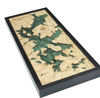 WoodChart of Moosehead Lake, Maine