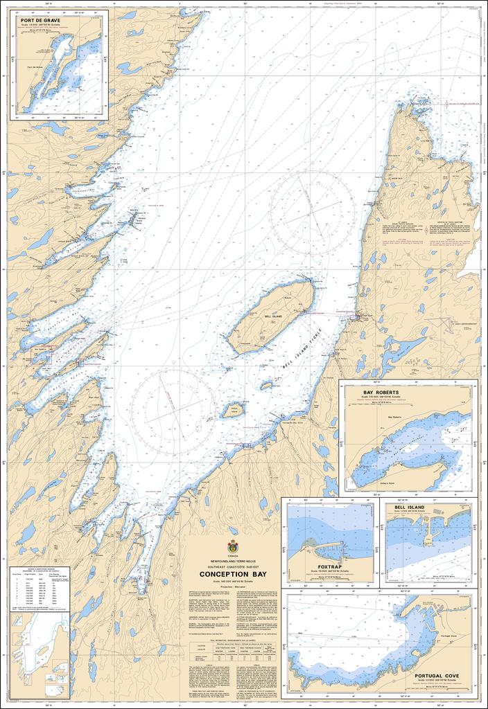 CHS Chart 4847: Conception Bay