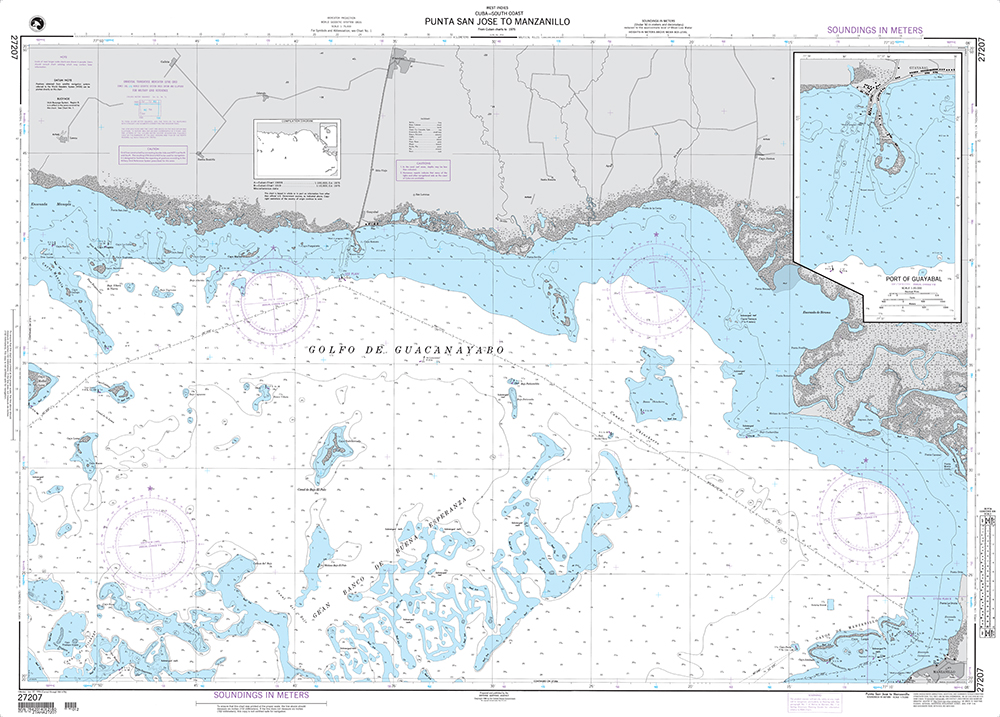 NGA Chart 27207: Punta San Jose to Manzanillo