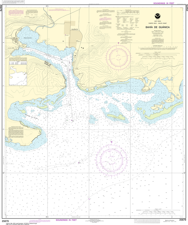 NOAA Chart 25679: Bahia de Guanica