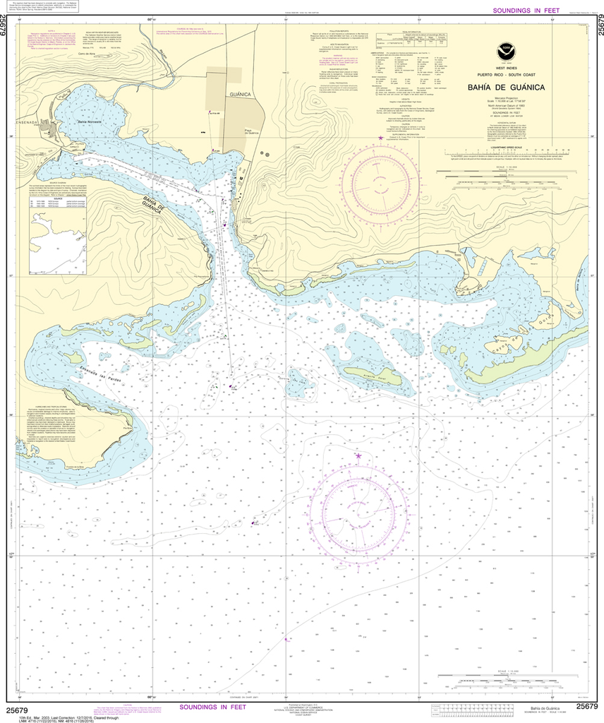 NOAA Chart 25679: Bahia de Guanica