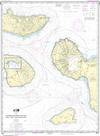 NOAA Chart 19347: Channels between Molokai, Maui, Lana'i and Kaho'olawe, Manele Bay