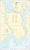 NOAA Chart 14887: St. Marys River - Vicinity of Neebish Island