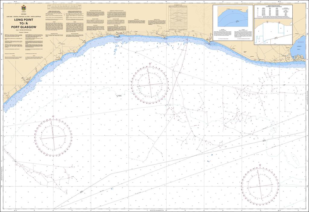 CHS Chart 2121: Long Point to/à Port Glasgow