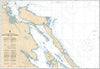 CHS Chart 3443: Thetis Island to/à Nanaimo