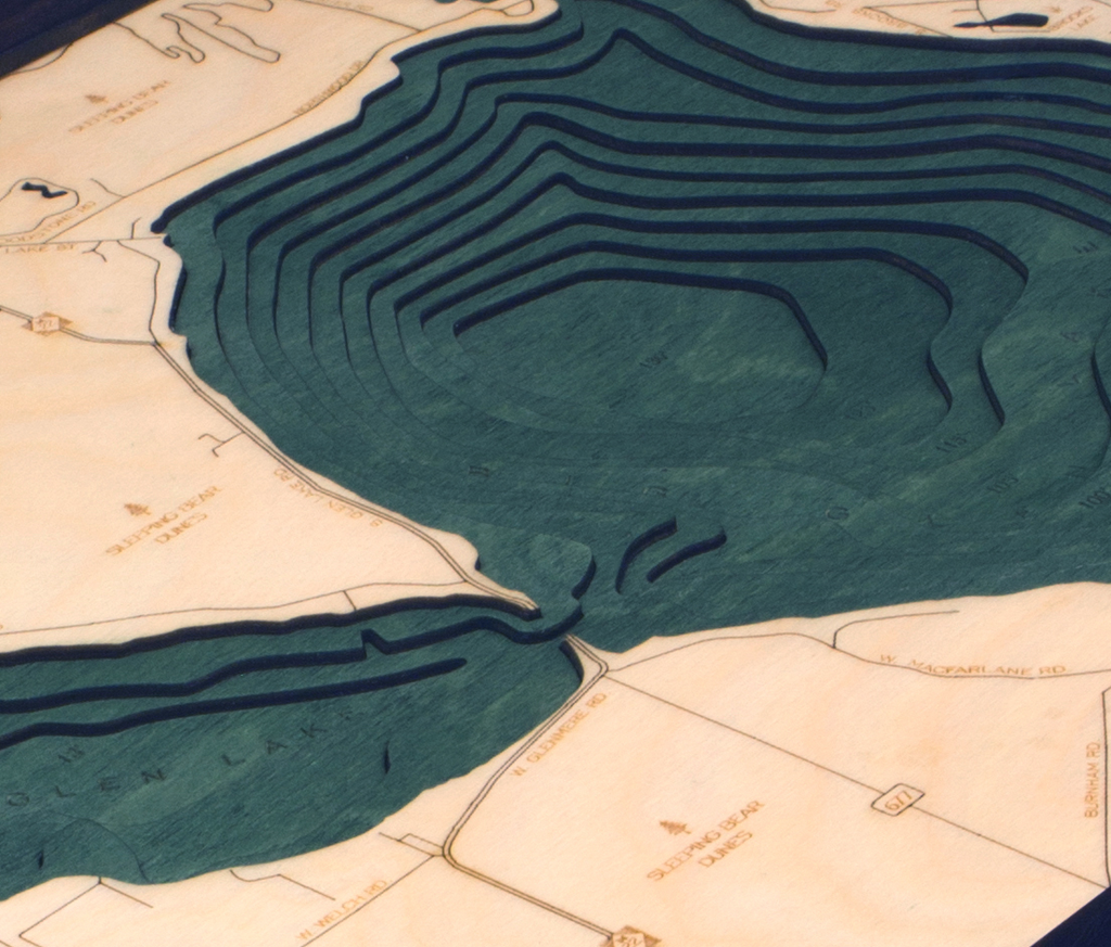 WoodChart of Glen Lake, Michigan