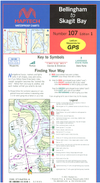 Captain's-Nautical-Supplies-Maptech-Waterproof-Chart-Bellingham-Skagit-Bay