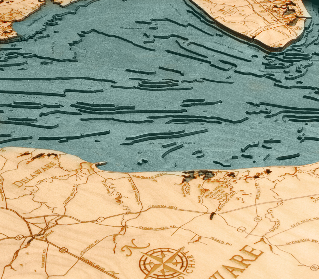 WoodChart of Delaware Bay