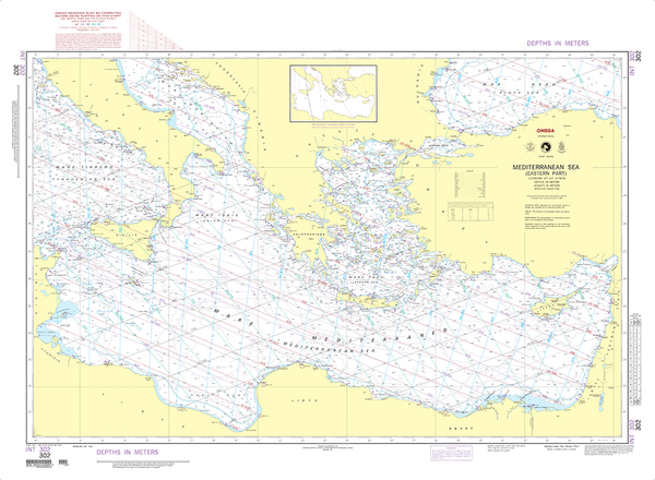 Mediterranean Sea and area Egypt map, Historical maps, Geology