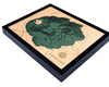 WoodChart of Crater Lake, Oregon