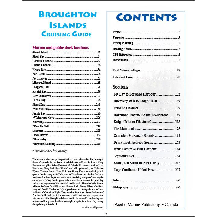 Broughton Islands Cruising Guide