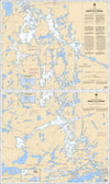 CHS Chart 6287: Minaki to/à Kenora