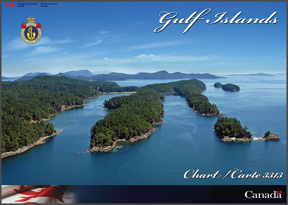 CHS Chartbook 3313: Gulf Islands and Adjacent Waterways/et les Voies Navigables Adjacentes