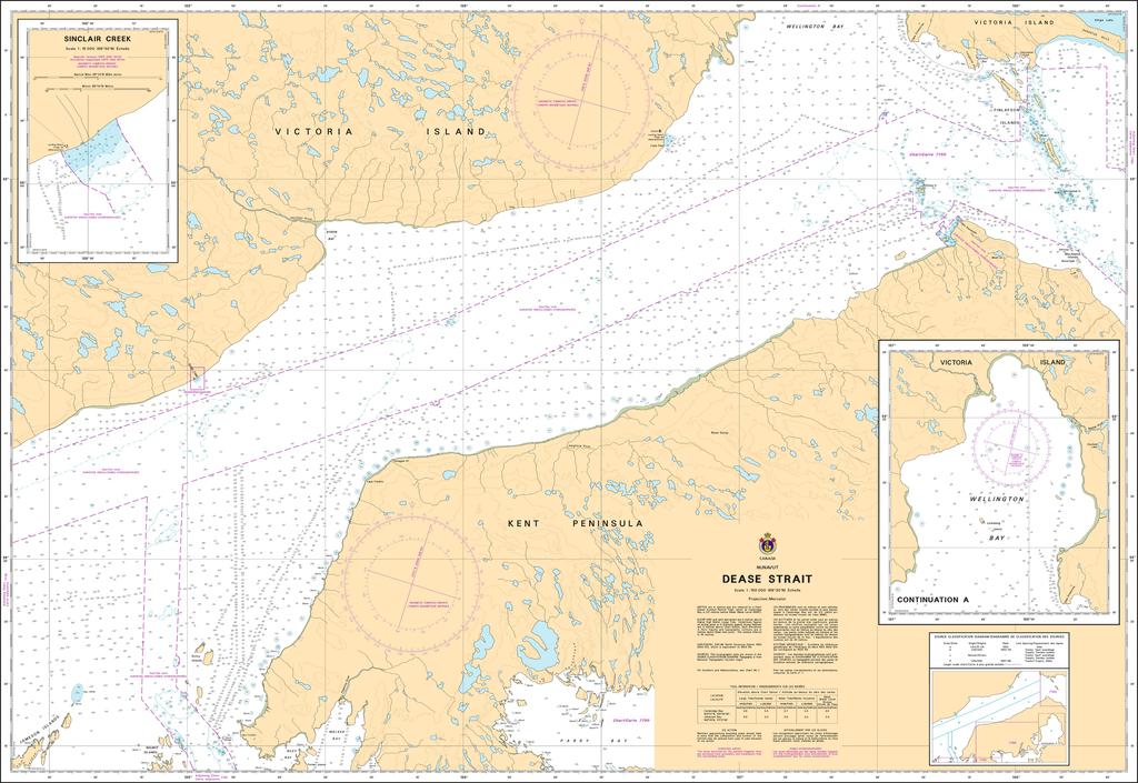 CHS Chart 7779: Dease Strait