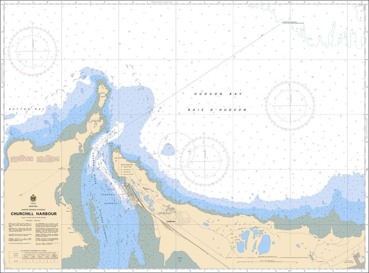 CHS Chart 5640: Churchill Harbour