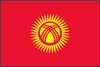 Flag of Kyrghyzstan