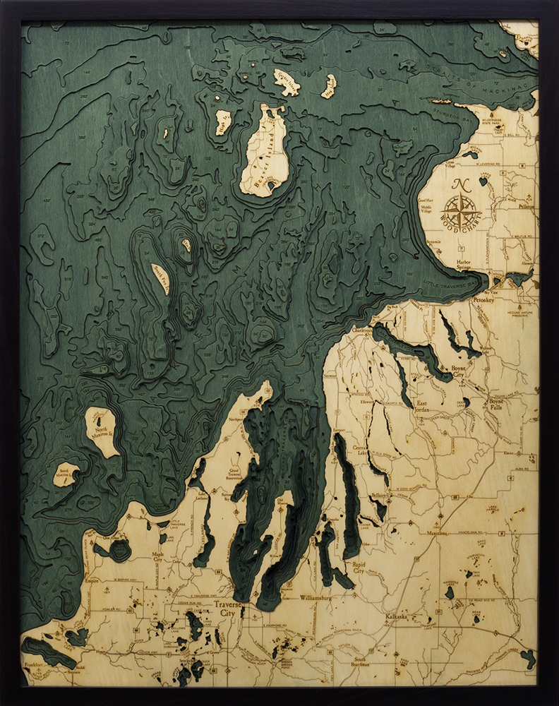 WoodChart of Northwest Lower Michigan