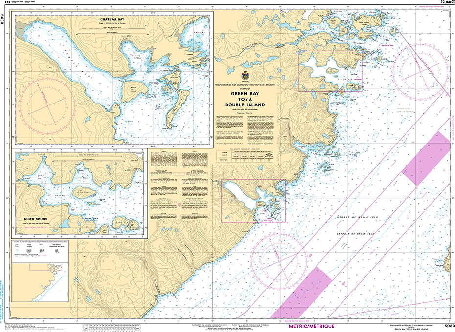 CHS Print-on-Demand Charts Canadian Waters-5030: Green Bay to/€ Double Island, CHS POD Chart-CHS5030