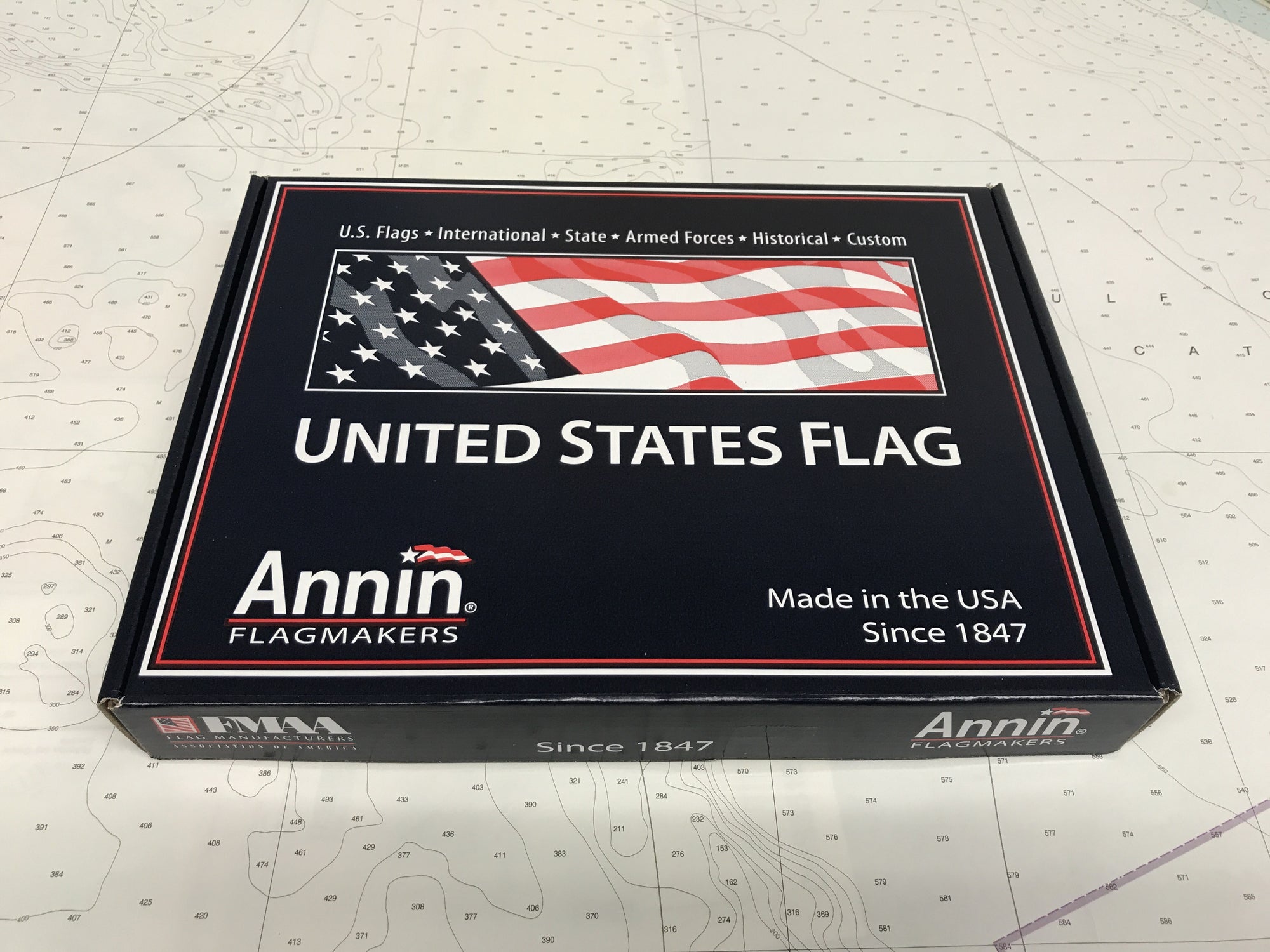 American Flag, "Nyl-Glo" Nylon