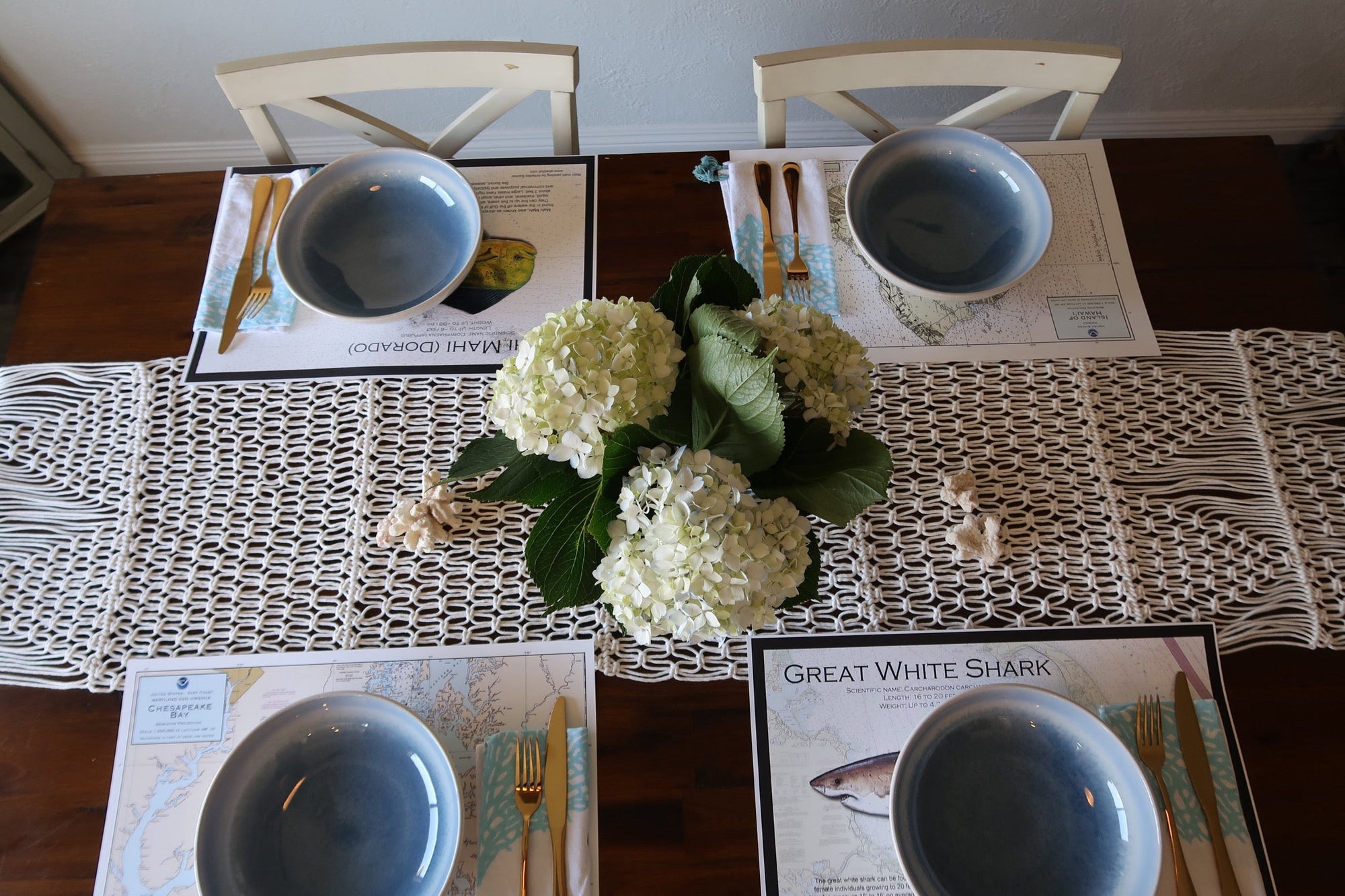 Nautical Placemat: Big Spanish Channel to Johnston Key