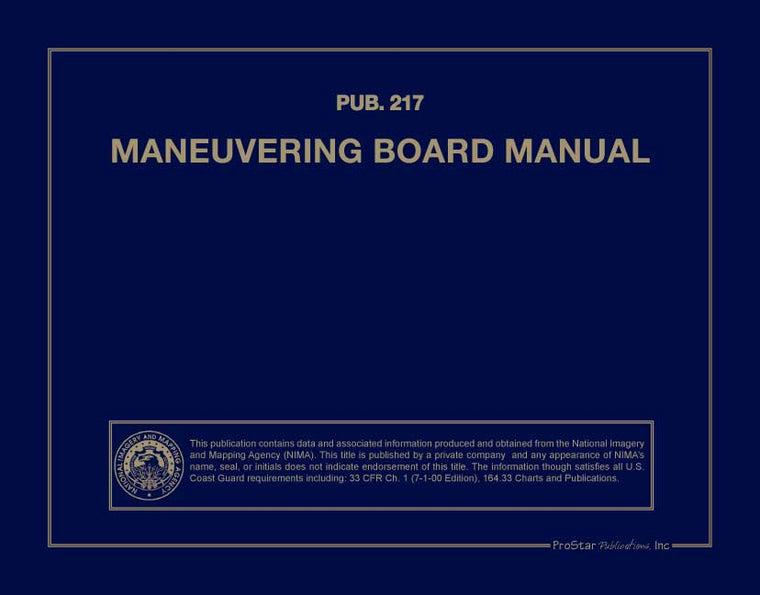 Pub. 217 Maneuvering Board Manual