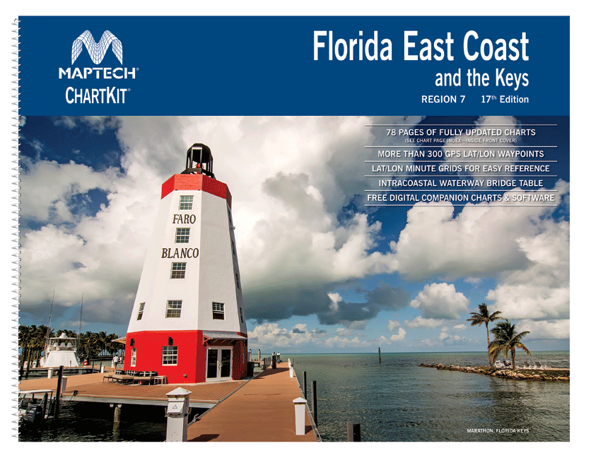 ChartKit Region 7: Florida East Coast and the Keys (17th Ed)