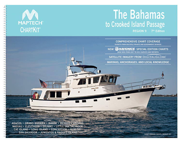 ChartKit Region 9: The Bahamas to Crooked Island Passage (7th Ed)