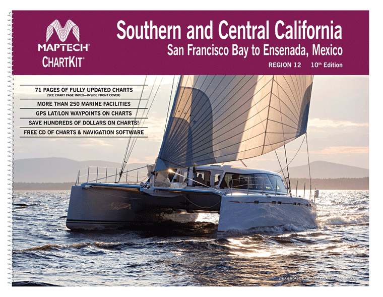 ChartKit Region 12: Southern and Central California: San Francisco Bay to Ensenada, Mexico (11th Ed)