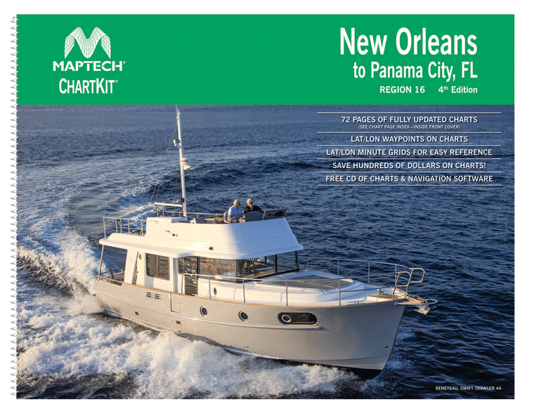 Chartkit Region 16: New Orleans to Panama City Fl (14th Ed)