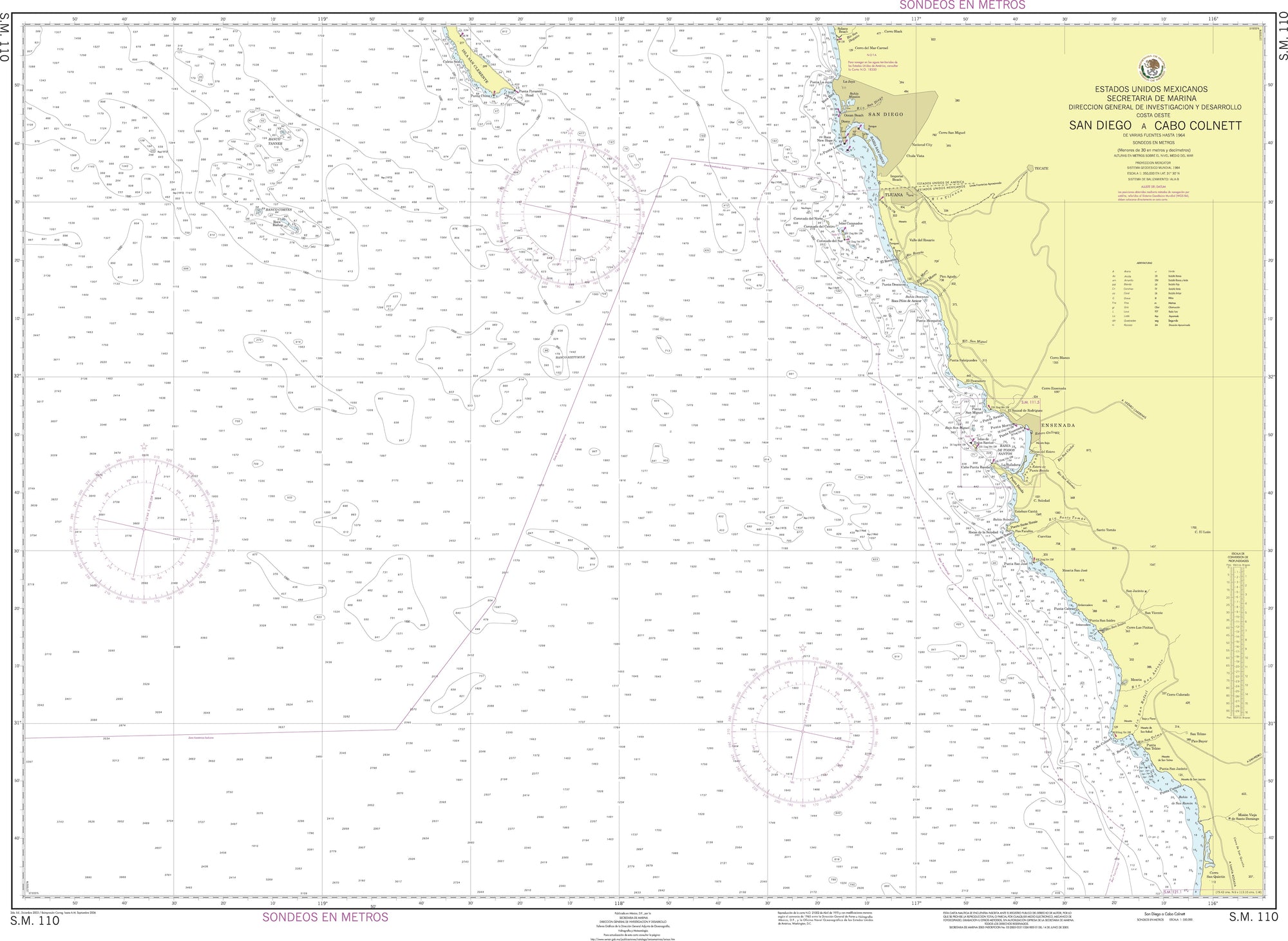 SEMAR Nautical Chart SM110