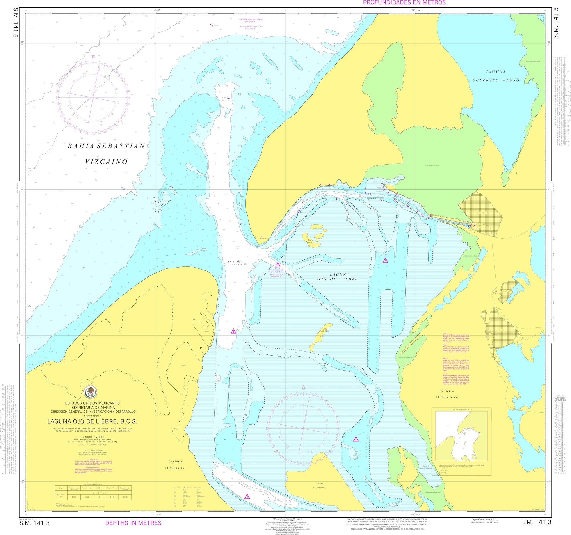 SEMAR Nautical Chart SM141.3