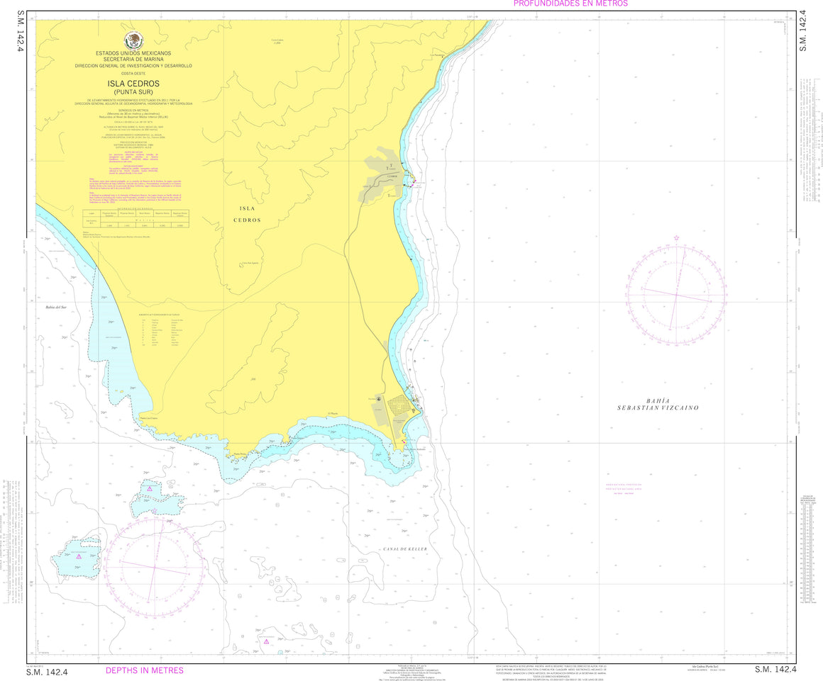 SEMAR Nautical Chart SM142.4