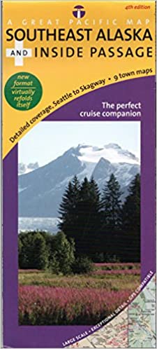 Southeast Alaska's Inside Passage Recreation Map & Cruise Guide, 4th Edition