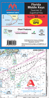 Waterproof Chart: Florida Middle Keys-Tavernier to Sugarloaf Key (4th Ed)