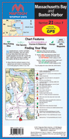 Waterproof Chart: Massachusetts Bay and Boston Harbor (7th Ed)