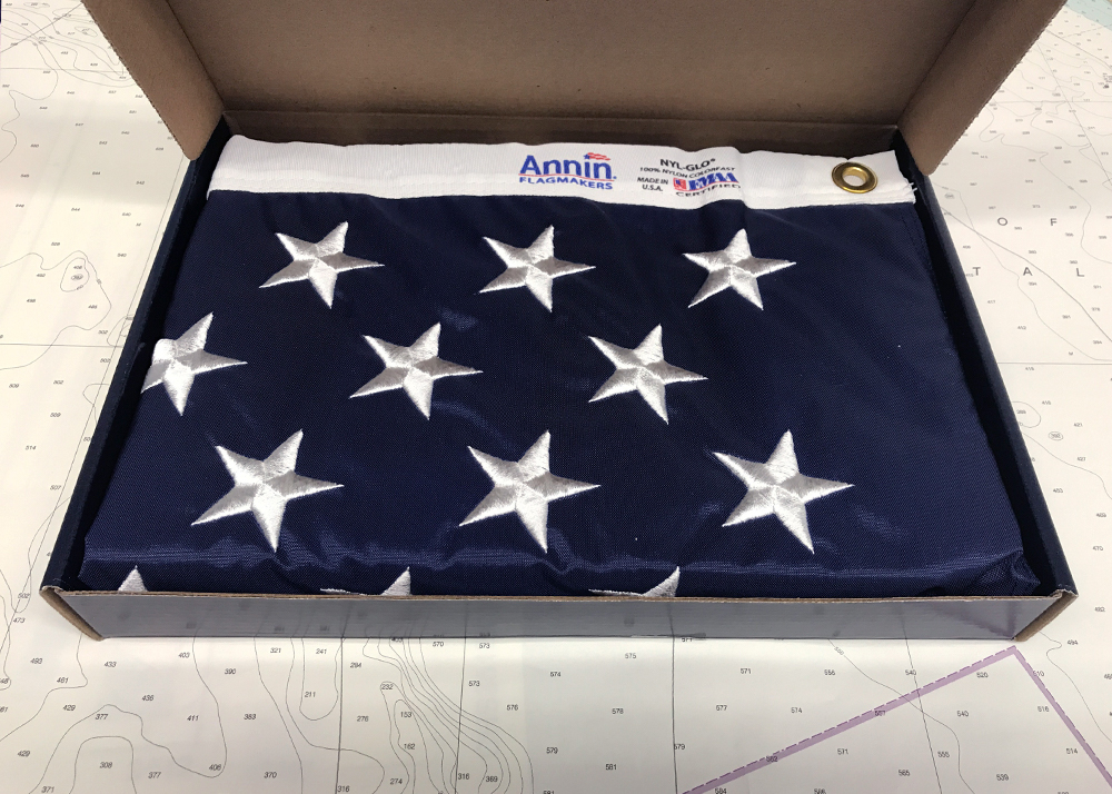 American Flag, "Nyl-Glo" Nylon