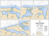 CHS Chart 4425: Harbours on the North Shore / Hâvres sur la Côte Nord