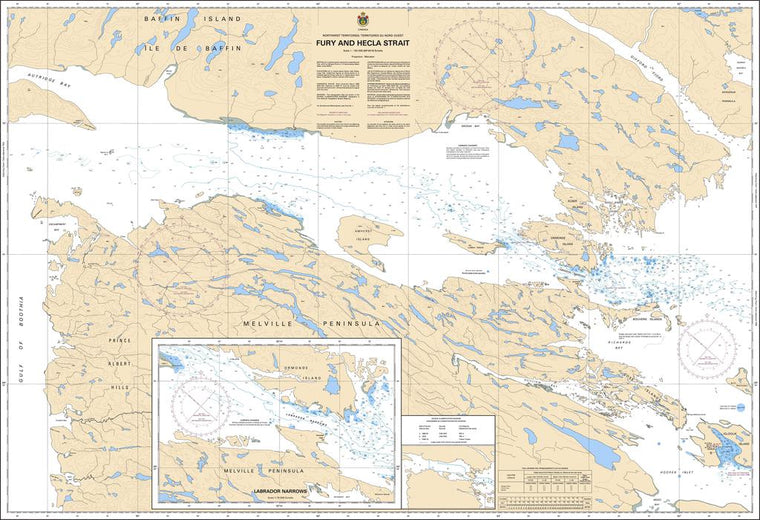 CHS Chart 7487: Fury and Hecla Strait