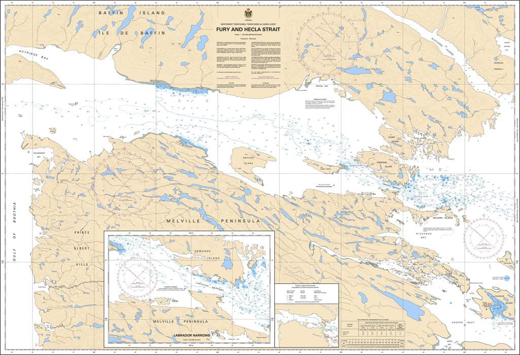 CHS Chart 7487: Fury and Hecla Strait