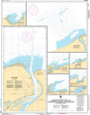 CHS Print-on-Demand Charts Canadian Waters-6371: Harbours in Great Slave Lake / Havres dans le Grand Lacs des Esclaves - South Shore / C™te sud, CHS POD Chart-CHS6371