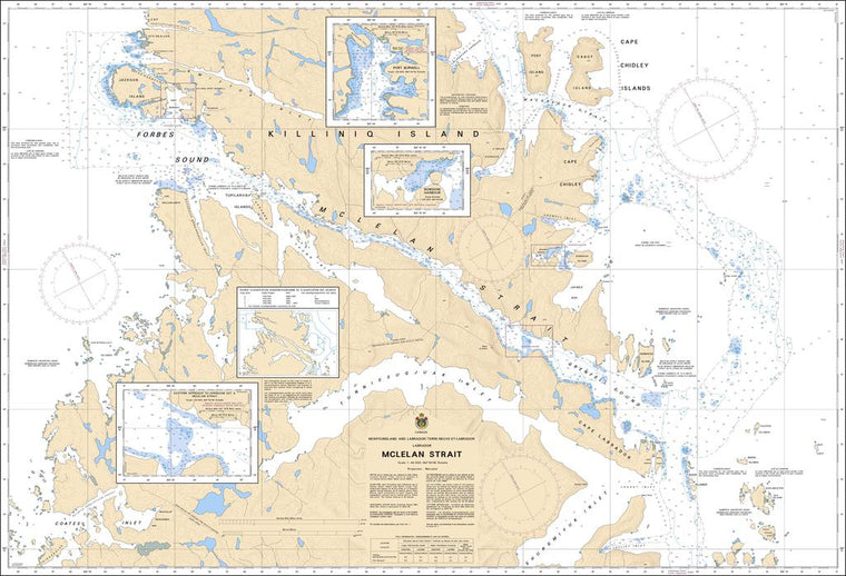 CHS Chart 5064: McLelan Strait