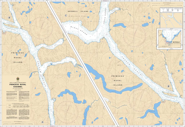 CHS Chart 3944: Princess Royal Channel