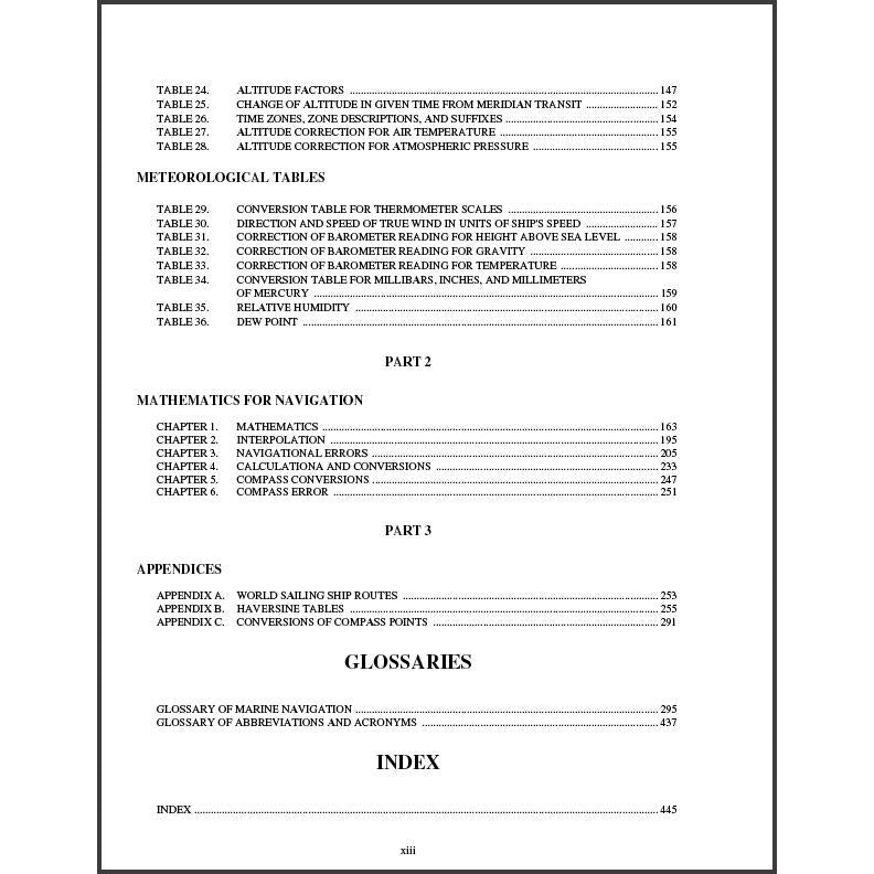 The American Practical Navigator "Bowditch", 2017 Edition Vol 1 & 2