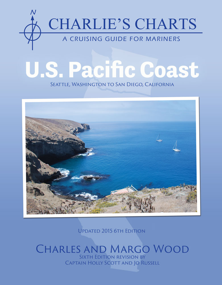 Metode kulhydrat investering Charlie's Charts: U.S. Pacific Coast, by Charles & Margo Wood - Captain's  Nautical Books & Charts