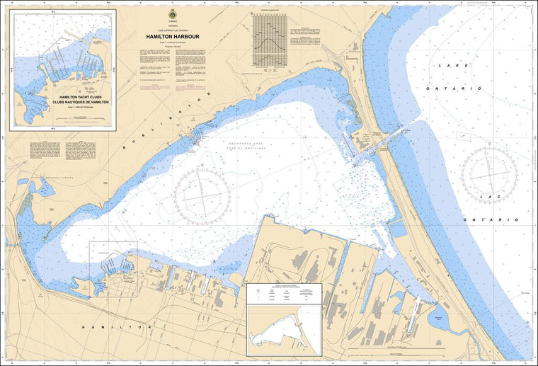 CHS Chart 2067: Hamilton Harbour