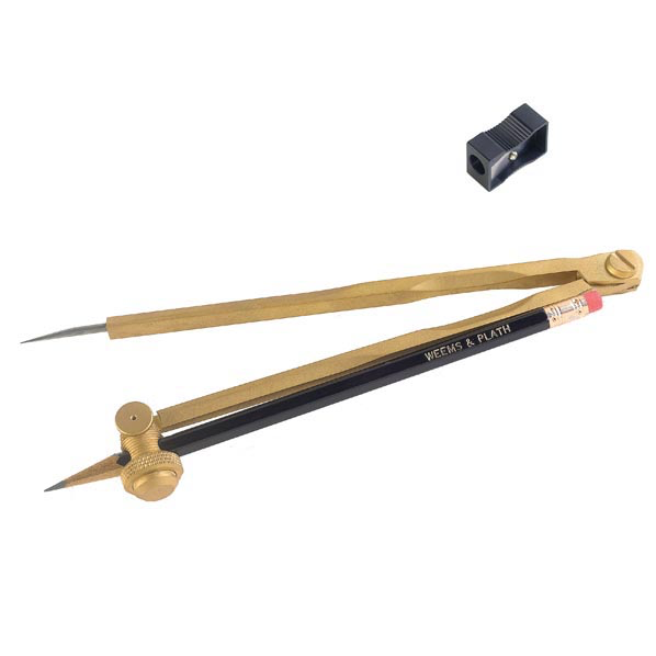Professional Brass Pencil Compass