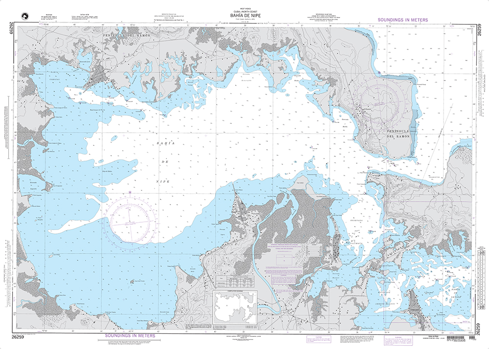 NGA Chart 26259: Bahia de Nipe