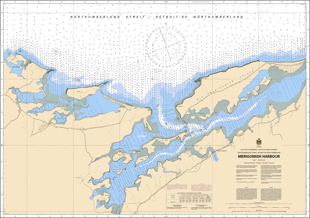 CHS Chart 4445: Merigomish Harbour