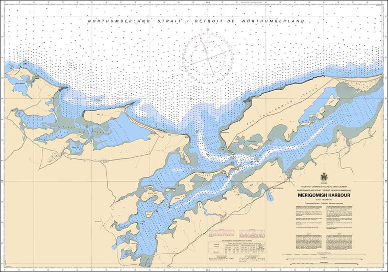 CHS Chart 4445: Merigomish Harbour